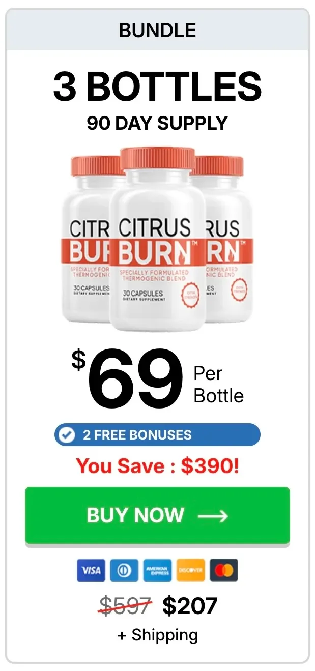 citrusburn 3 bottles order